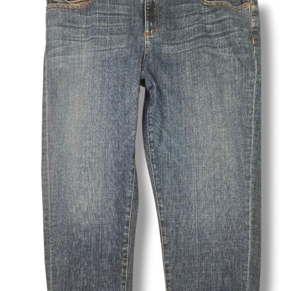 Eileen Fisher Size 16 Straight Leg Jean Organic Cotton Womens - Picture 4 of 12